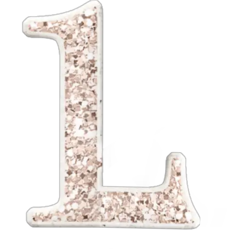 Letras ♡ Glitter 