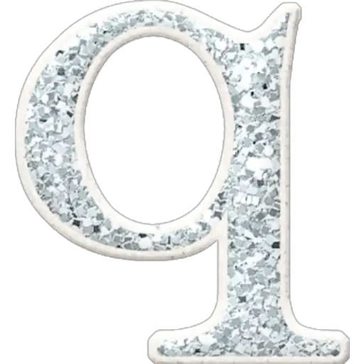 Letras ♡ Glitter 