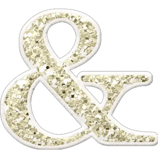 Letras ♡ Glitter 