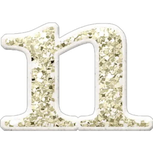 Letras ♡ Glitter 