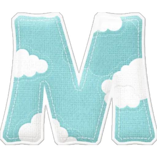 Letras ♡ Nubes 