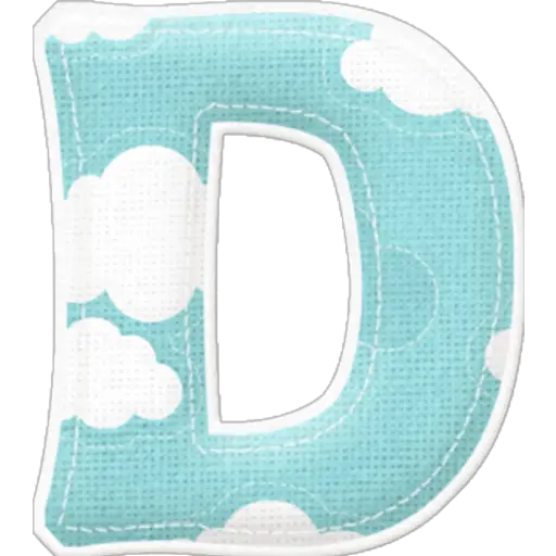 Letras ♡ Nubes 