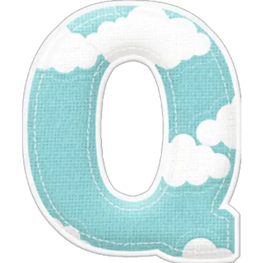 Letras ♡ Nubes 