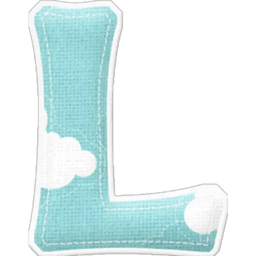 Letras ♡ Nubes 