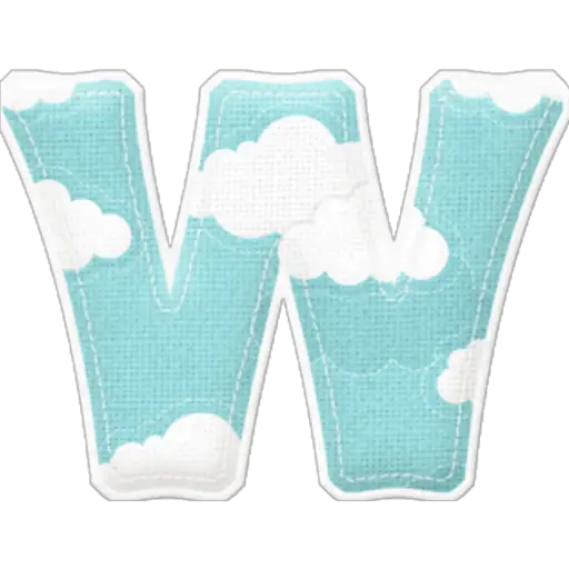 Letras ♡ Nubes 