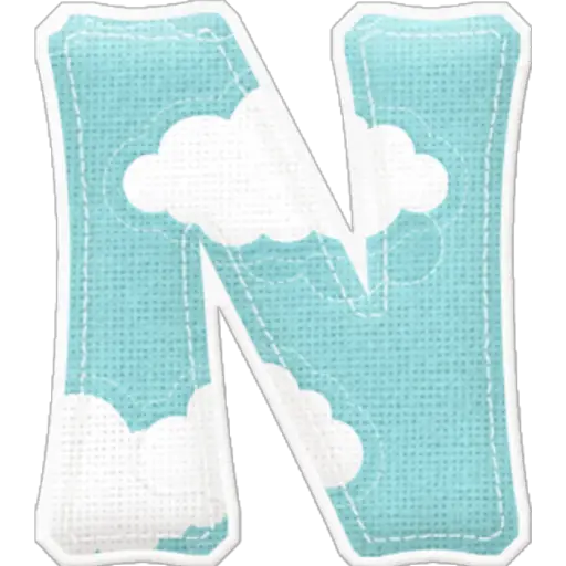 Letras ♡ Nubes 