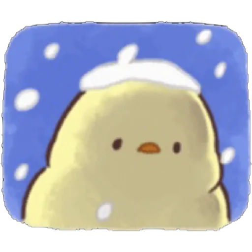 Soft and cute chick winter