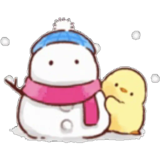 Soft and cute chick winter