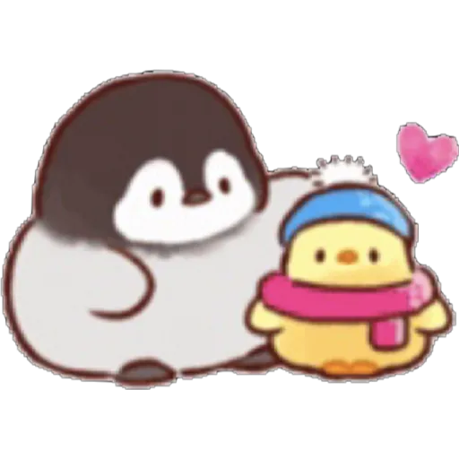 Soft and cute chick winter