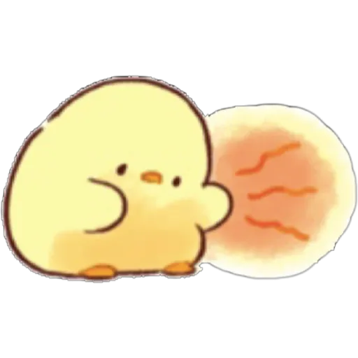 Soft and cute chick winter