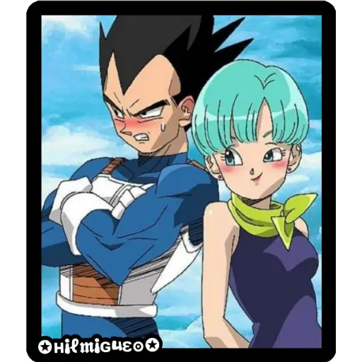 Vegeta y Bulma 