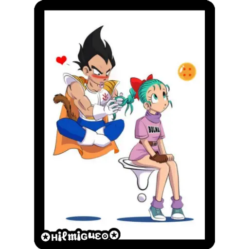 Vegeta y Bulma 