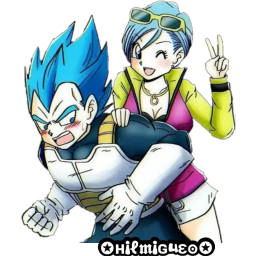 Vegeta y Bulma  preview