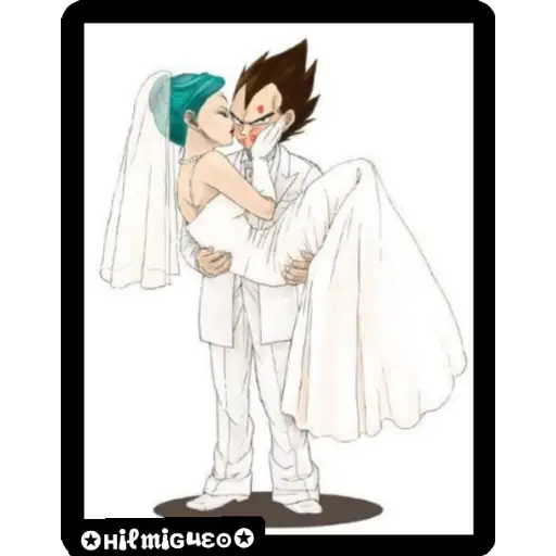 Vegeta y Bulma 