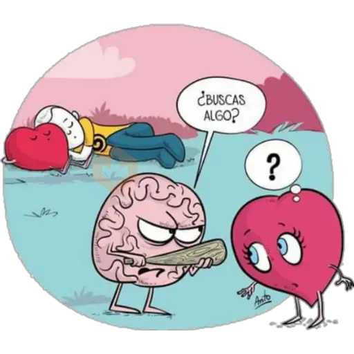 corazón y cerebro 2 sticker 16