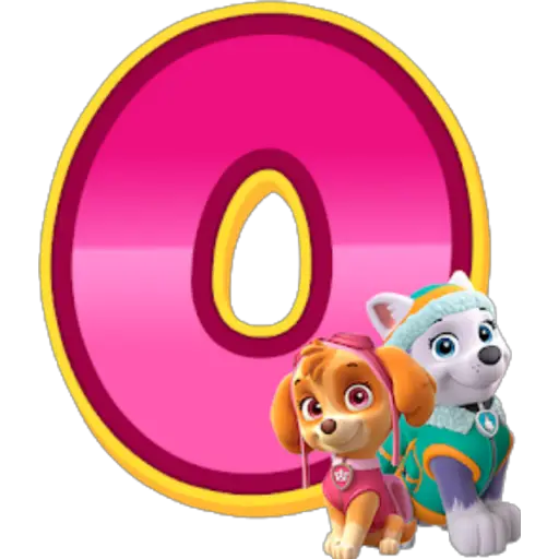 Letras ♡ Paw Patrol 