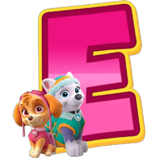 Letras ♡ Paw Patrol 