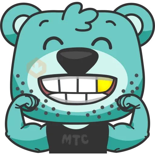 MTC Bear - Eloise sticker 25