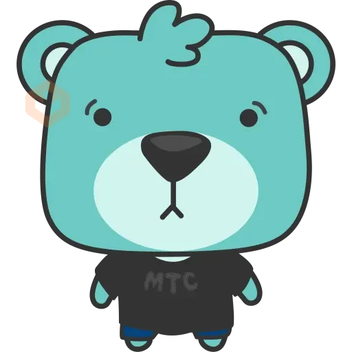 MTC Bear - Eloise sticker 17