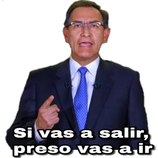 Mi presi, tú presi Vizcarra 