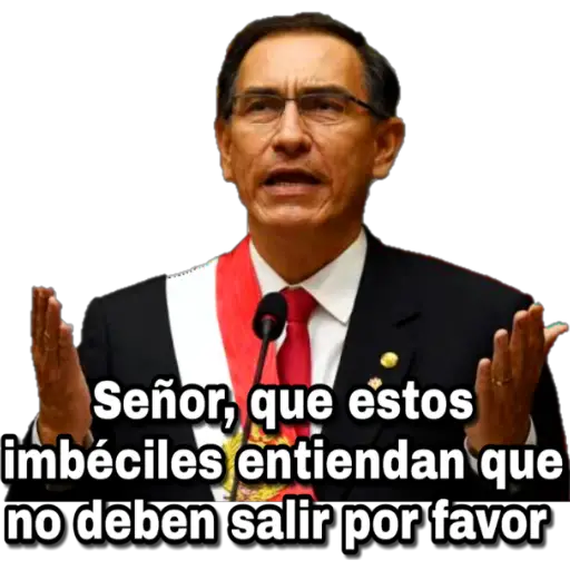 Mi presi, tú presi Vizcarra 