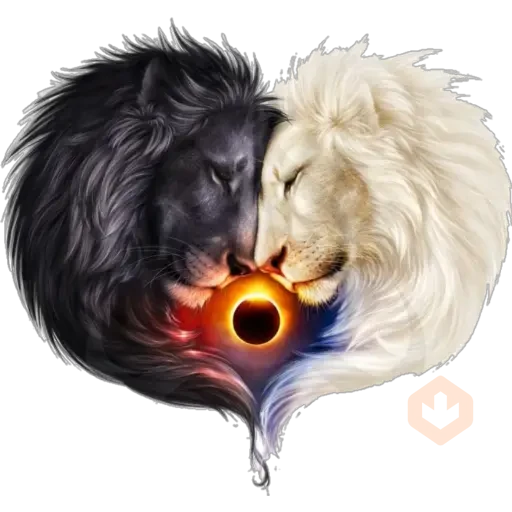 ☯️yin y el yang⚪⚫ sticker 25