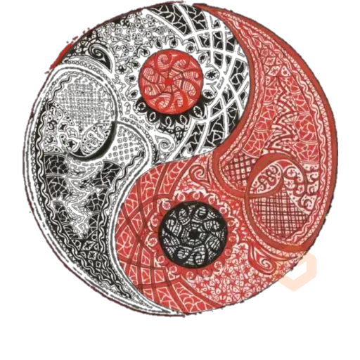 ☯️yin y el yang⚪⚫ sticker 24