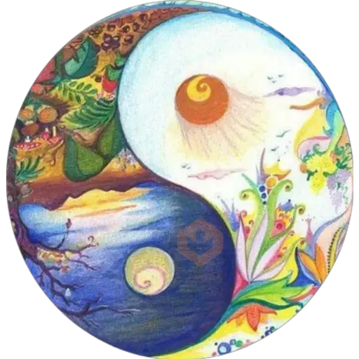 ☯️yin y el yang⚪⚫ sticker 14