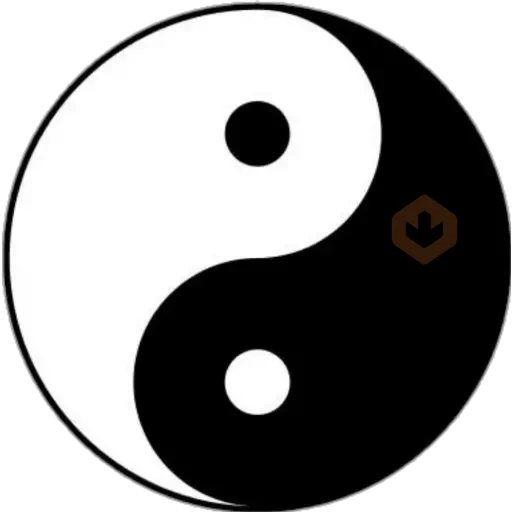 ☯️yin y el yang⚪⚫ sticker 21
