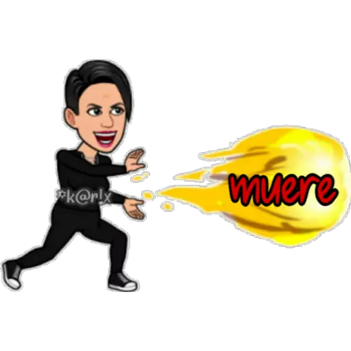 Bitmoji de Mal Humor 