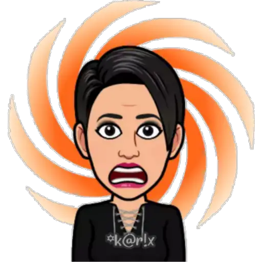 Bitmoji de Mal Humor 
