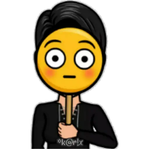 Bitmoji de Mal Humor 