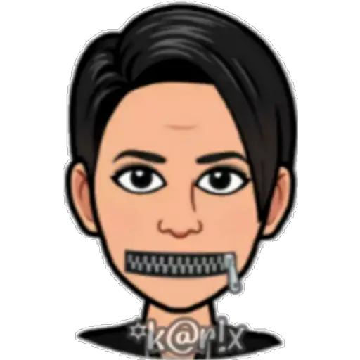 Bitmoji de Mal Humor 