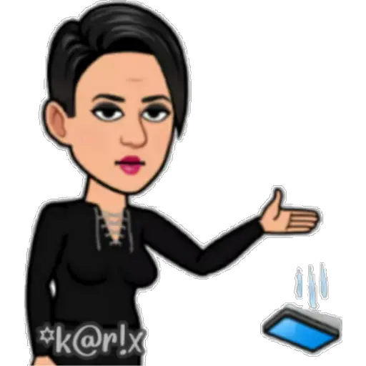 Bitmoji de Mal Humor 