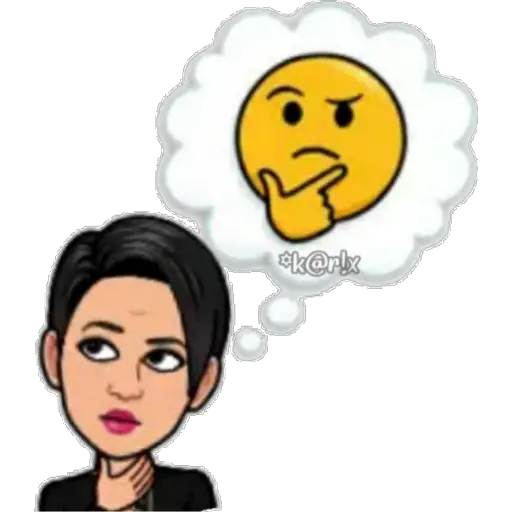 Bitmoji de Mal Humor 