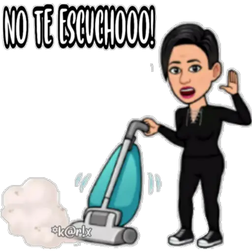 Bitmoji de Mal Humor 