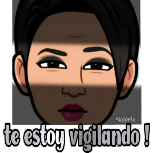 Bitmoji de Mal Humor 