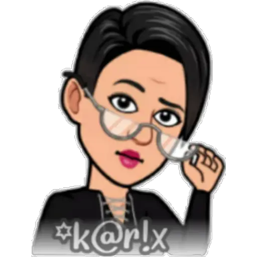 Bitmoji de Mal Humor 