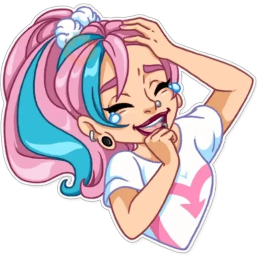 💠🌺Chica Bi-Color 🌺💠 sticker 23