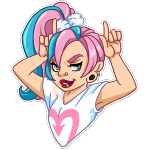 💠🌺Chica Bi-Color 🌺💠 sticker 29