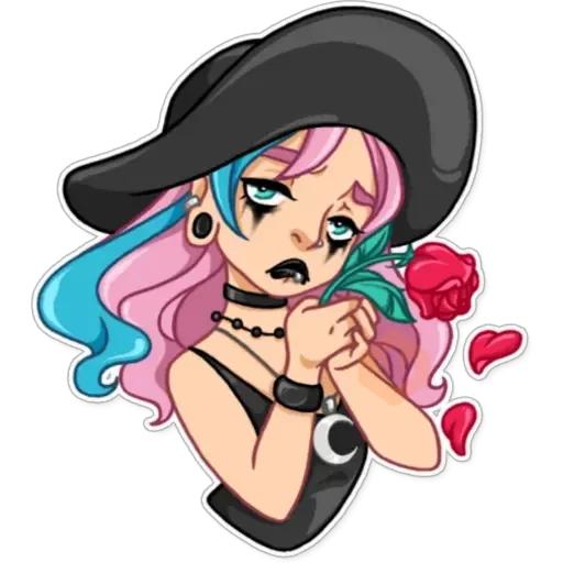 💠🌺Chica Bi-Color 🌺💠 sticker 17