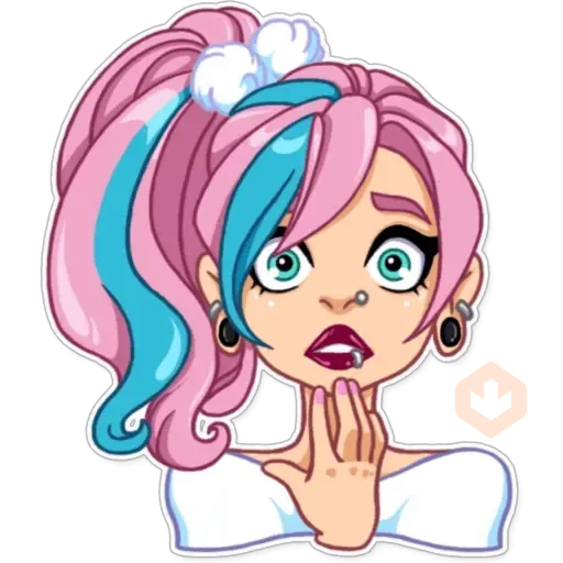 💠🌺Chica Bi-Color 🌺💠 sticker 20