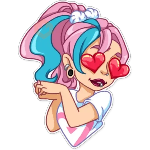 💠🌺Chica Bi-Color 🌺💠 sticker 13