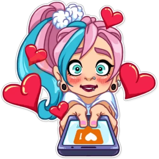 💠🌺Chica Bi-Color 🌺💠 sticker 14