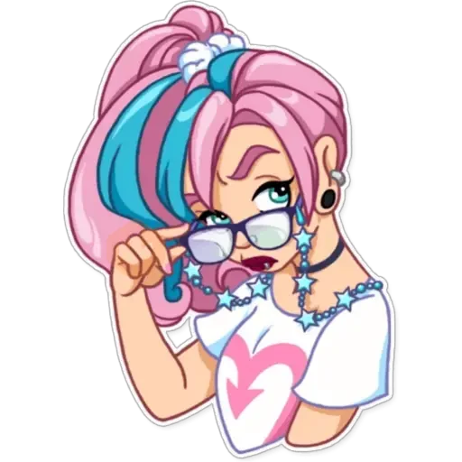 💠🌺Chica Bi-Color 🌺💠 sticker 11
