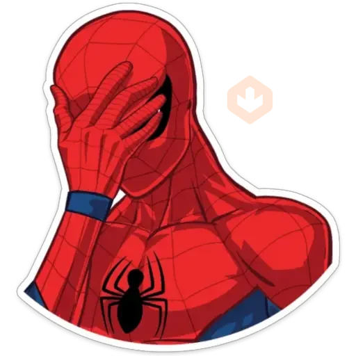 🕷🔵Spider Man🔴🕷 sticker 28