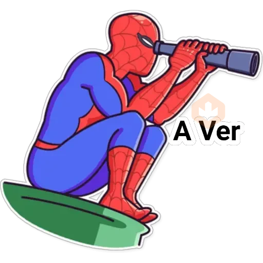 🕷🔵Spider Man🔴🕷 sticker 19