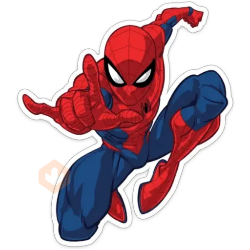 🕷🔵Spider Man🔴🕷 sticker 16