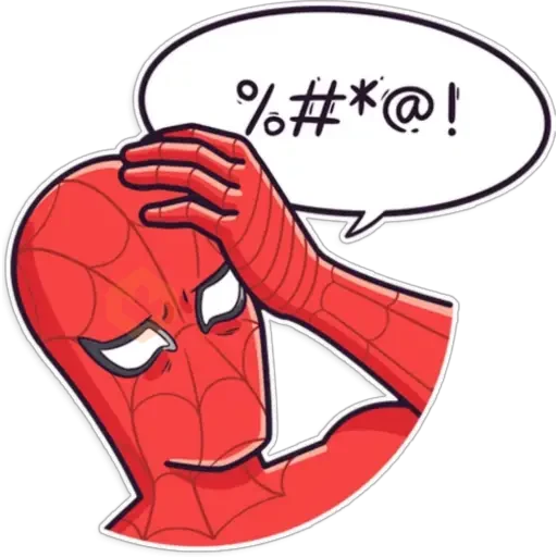 🕷🔵Spider Man🔴🕷 sticker 29