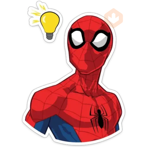 🕷🔵Spider Man🔴🕷 sticker 24